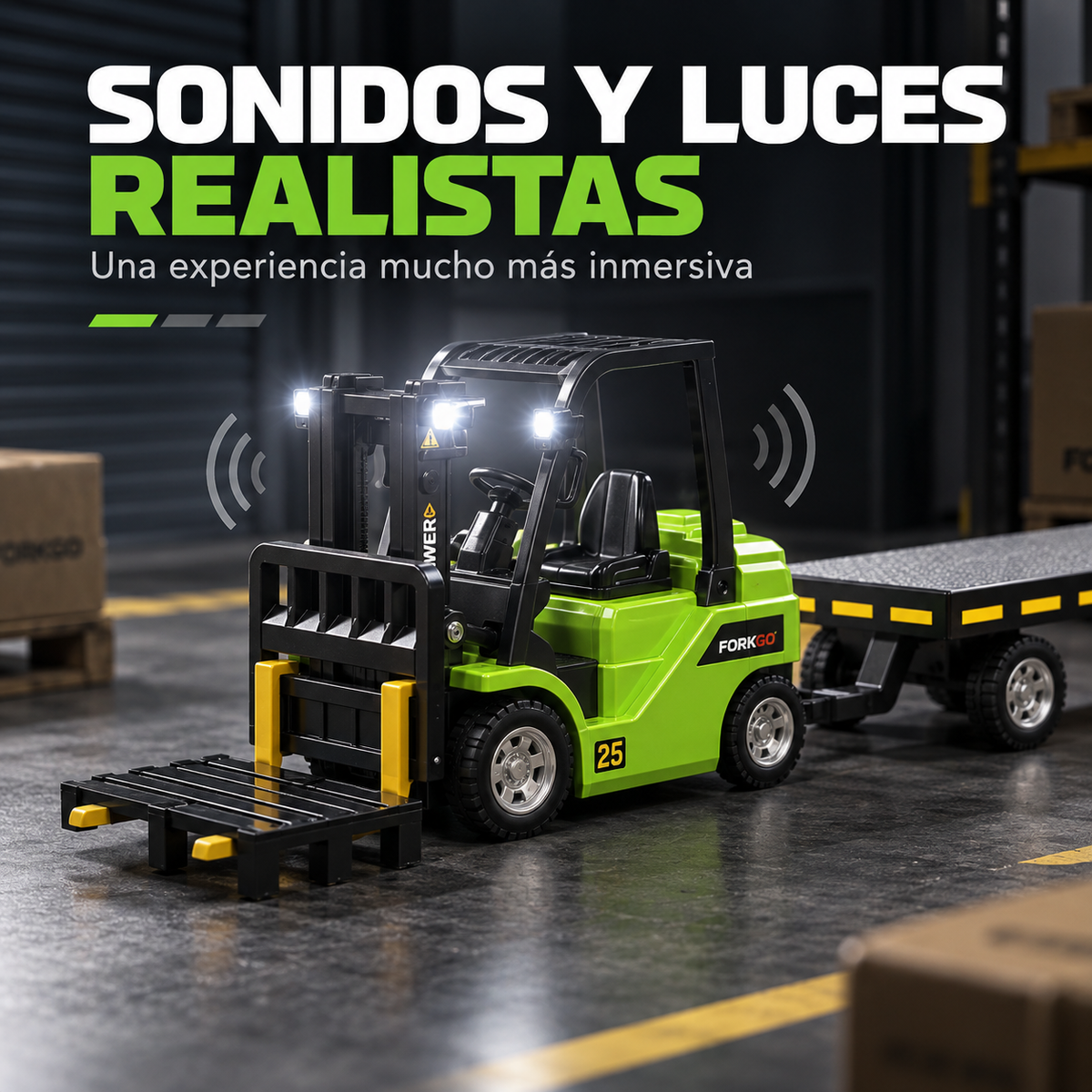 ForkGo® Carretilla RC
